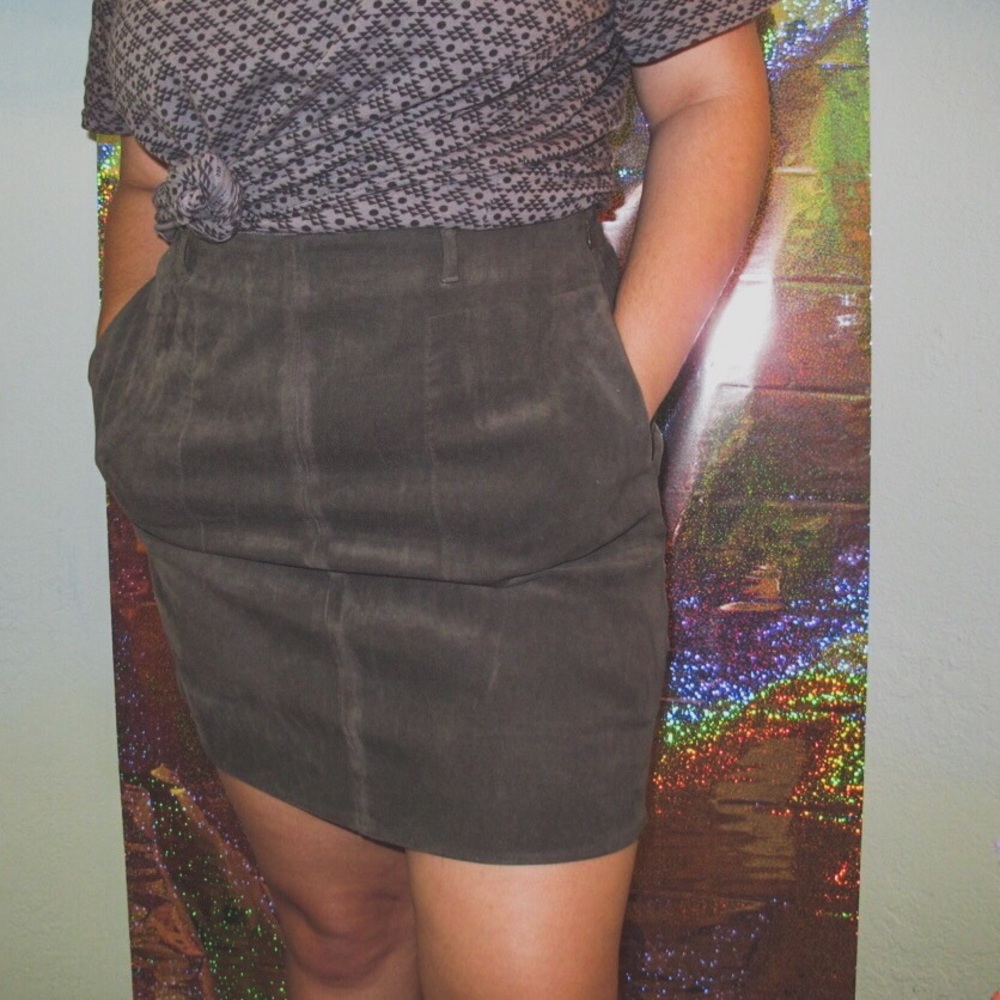 Olive Green Skirt